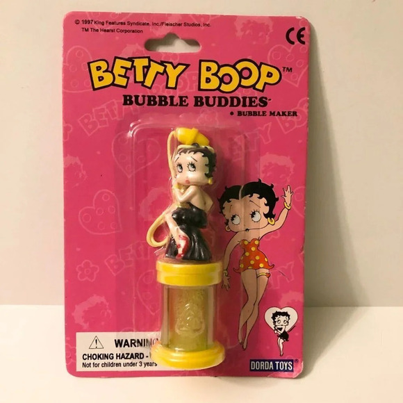 Vintage 1997 Dorda Toys Betty Boop Bubble  Buddies Bubble Maker - Picture 1 of 16